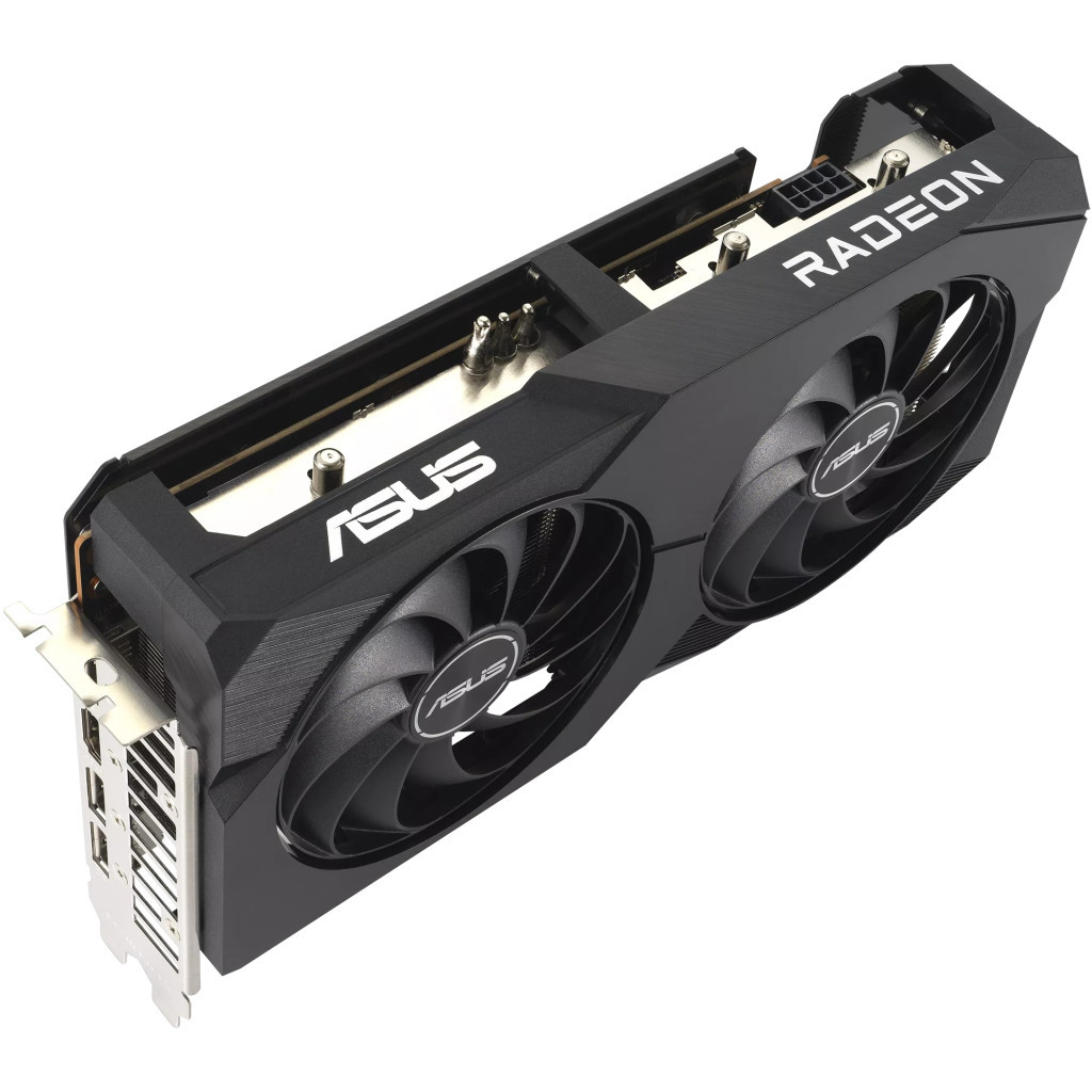 Відеокарта ASUS Radeon RX 6600 8Gb DUAL (DUAL-RX6600-8G-V2) - зображення 8