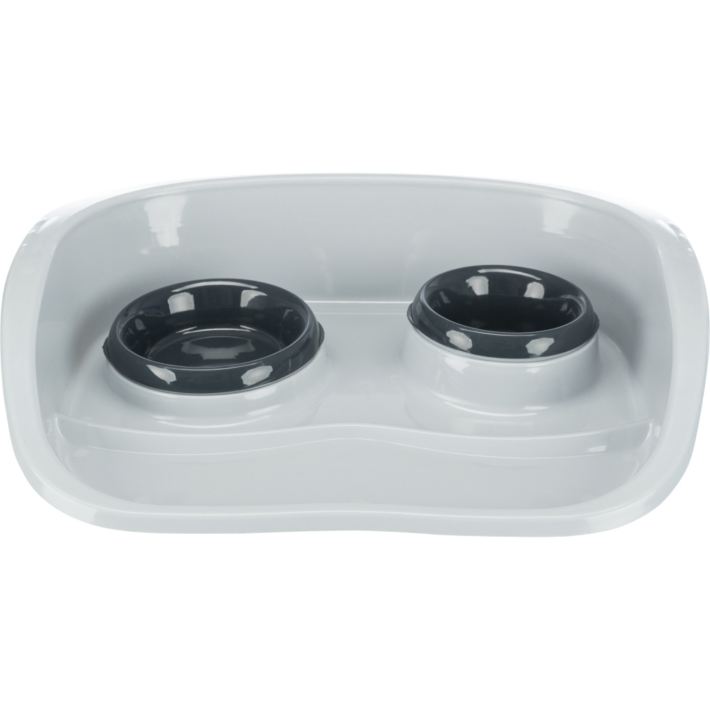 Посуд для котів Trixie Миска подвійна з піддоном 250 мл/9 см + 300 мл/11 см (4011905024721) - изображение 4