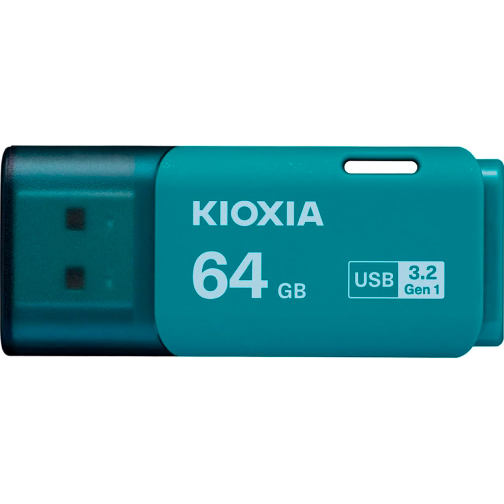 USB флеш накопичувач Kioxia 64GB TransMemory U301 Light Blue USB 3.2 (LU301L064GG4) - зображення 1