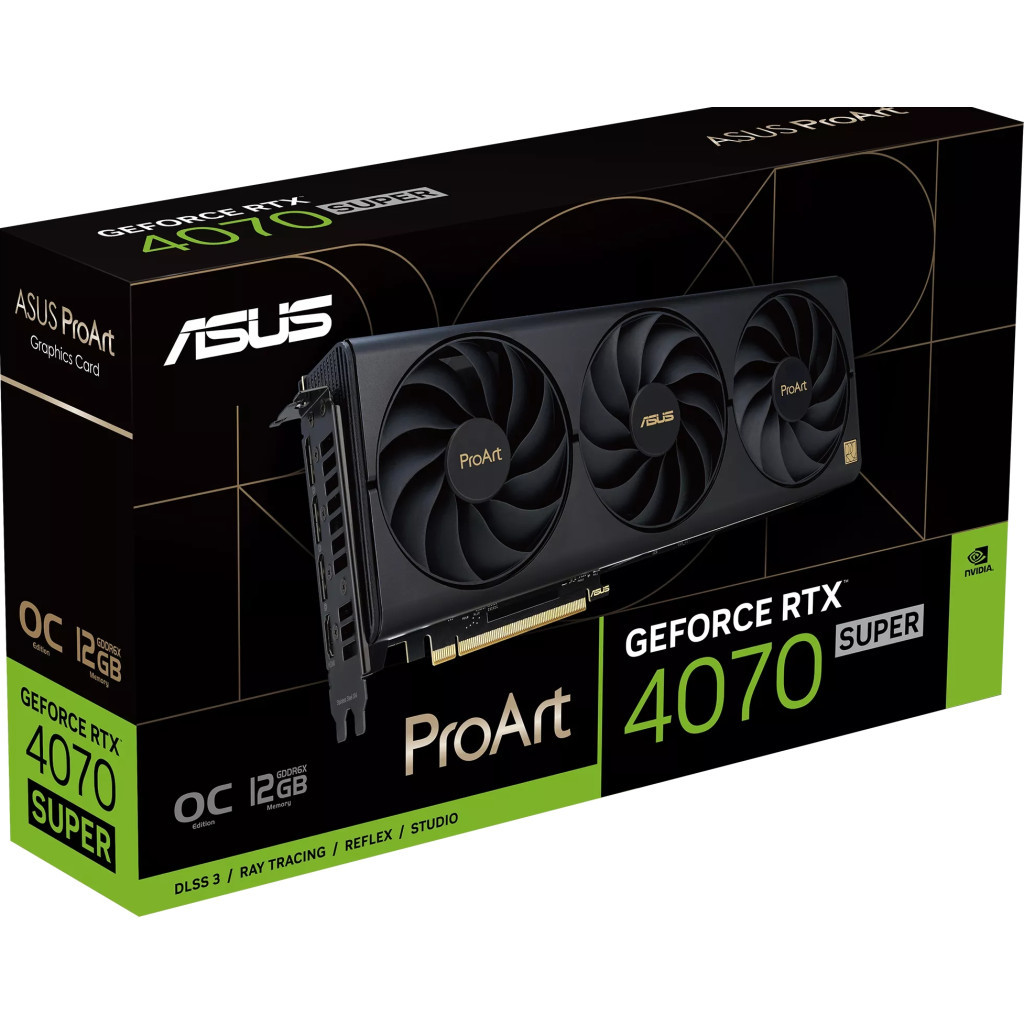 Відеокарта ASUS GeForce RTX4070 SUPER 12Gb PROART OC (PROART-RTX4070S-O12G) - зображення 12