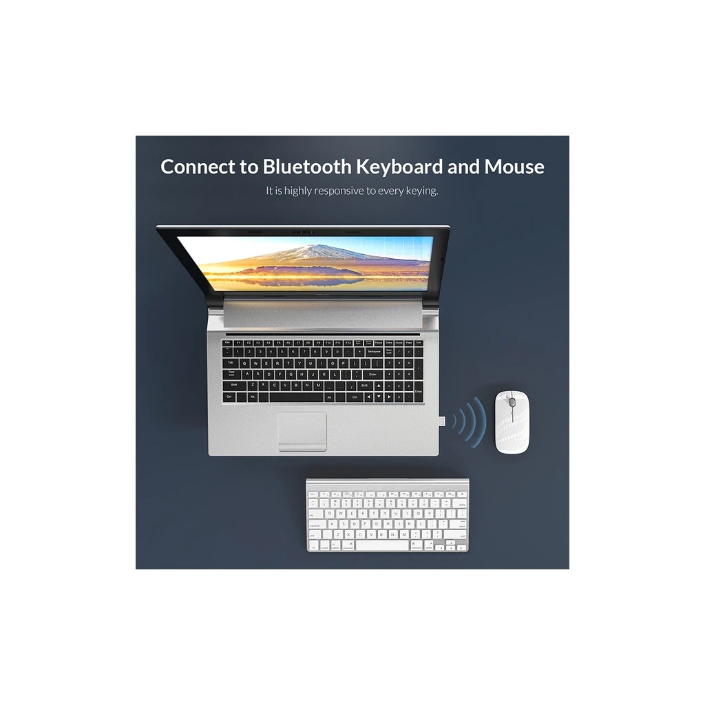 Bluetooth-адаптер Orico Bluetooth 5.0 BTA-508-BK-BP (CA913787) - зображення 8