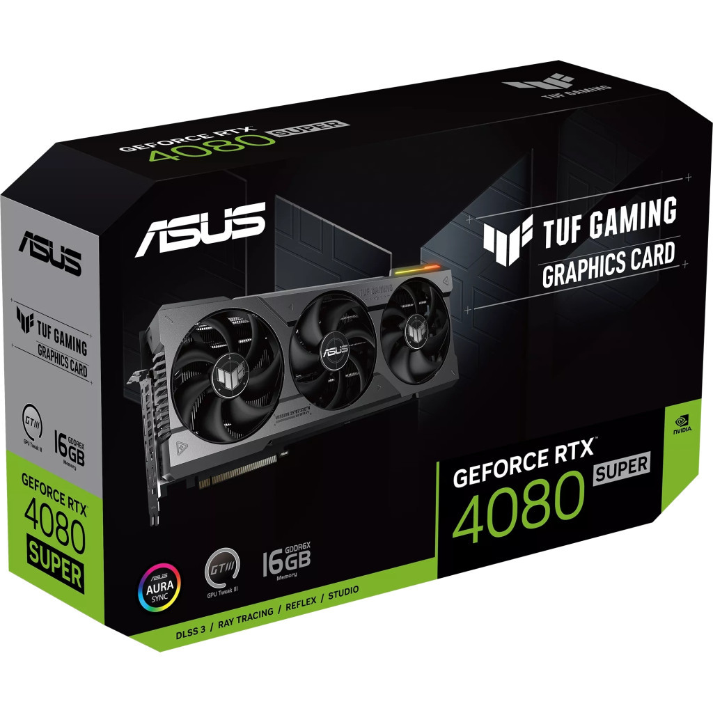 Відеокарта ASUS GeForce RTX4080 SUPER 16Gb TUF GAMING (TUF-RTX4080S-16G-GAMING) - зображення 12