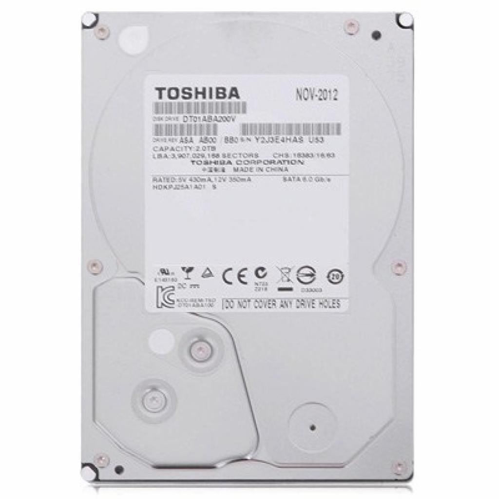 Жорсткий диск 3.5" 2TB Toshiba (DT01ABA200V) - зображення 1
