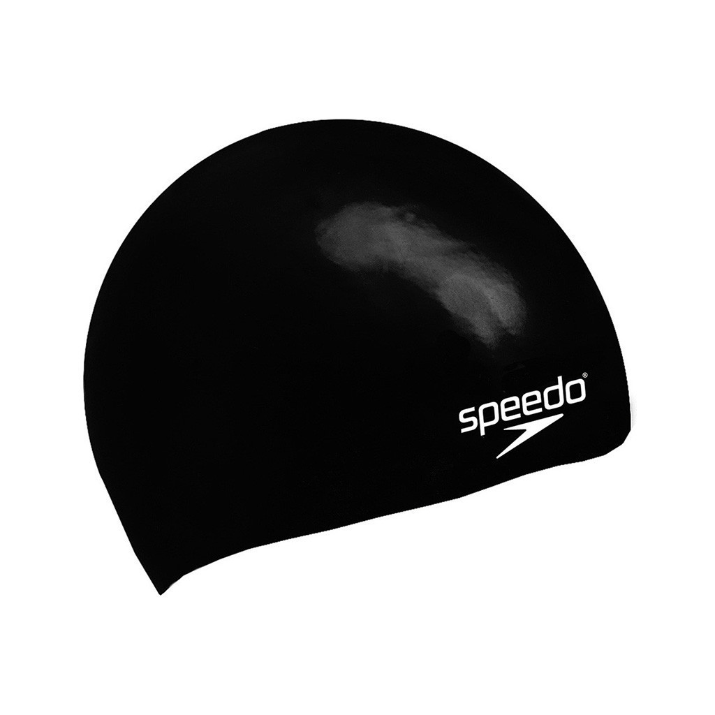 Шапка для плавання Speedo Moulded Silc Cap JU чорний 8-709900001 OSFM (5014991588350) - зображення 1
