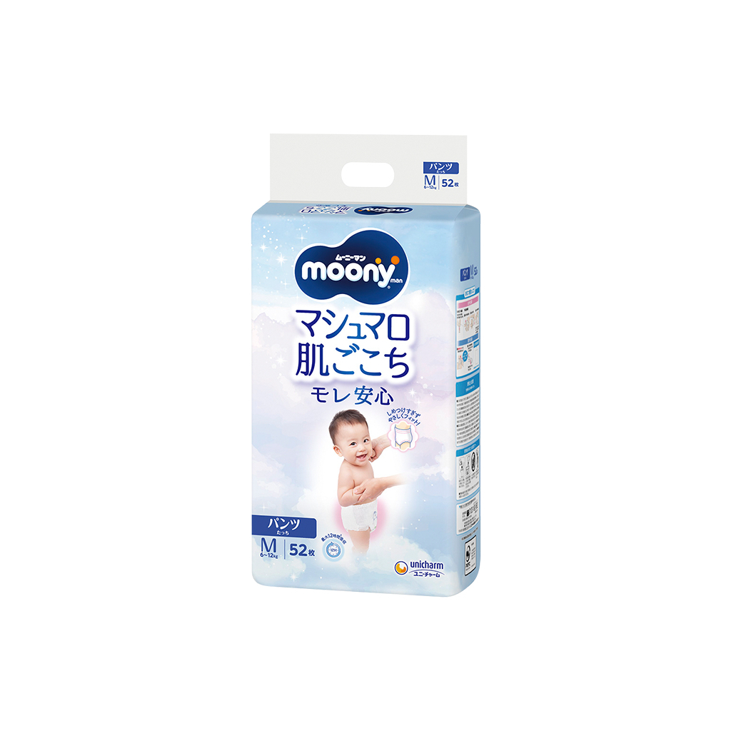 Підгузки Moony M 6-12 кг 52 шт (4903111152360) - зображення 1