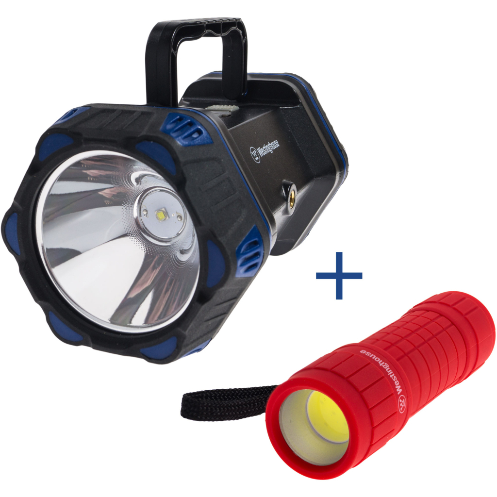 Ліхтар Westinghouse 8W LED COB WF217 з USB з функ Power Bank + подарунок WF 87-3R03PD16 red (WF217-CB-PR1) - зображення 2