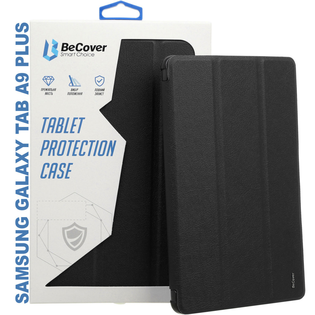 Чохол до планшета BeCover Flexible TPU Mate Samsung Tab A9 Plus SM-X210/SM-X215/SM-X216 11.0" Black (710341) - зображення 1