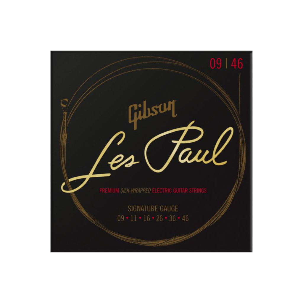 Струни для гітари Gibson SEG-LES Les Paul Premium Electric Guitar Strings Signature (09-46) (230475) - зображення 1