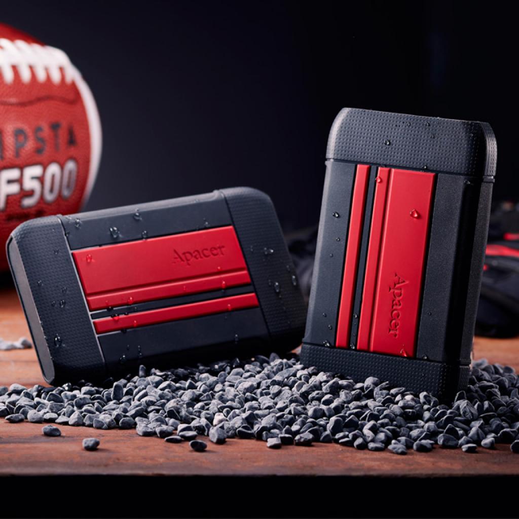 Зовнішній жорсткий диск 2.5" 1TB Apacer (AP1TBAC633R-1) - зображення 4