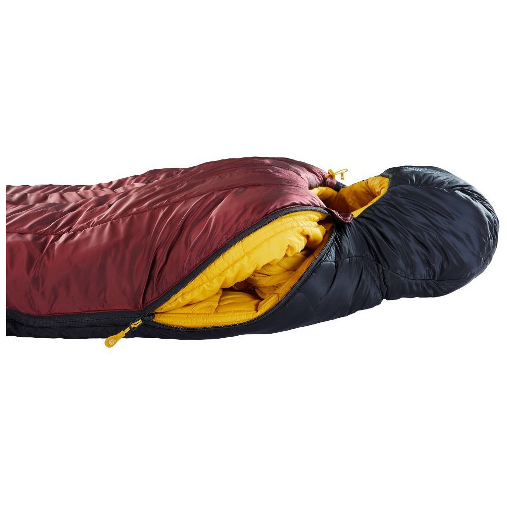 Спальний мішок Nordisk Oscar -10° Mummy Large rio red/mustard yellow/black (032.0001) - зображення 11