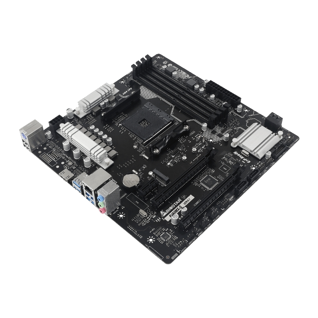 Материнська плата Biostar B450MX-S - зображення 3