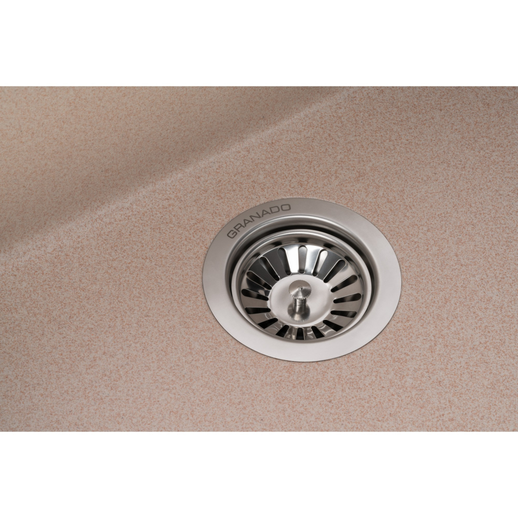 Мийка кухонна GRANADO Under top DOUBLE avena (gr3402) - зображення 5