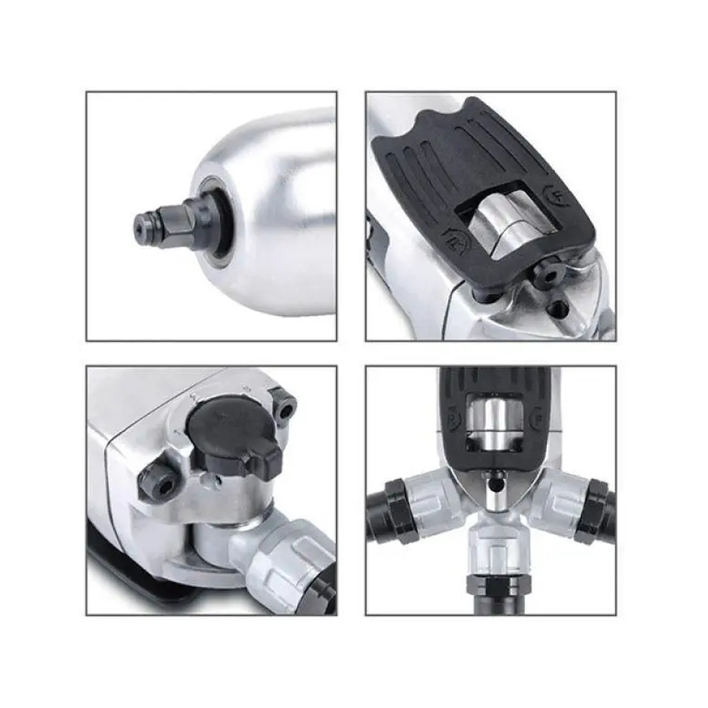 Гайковерт Toptul пневматичний професійний 1/4" 108N/m 12000об/хв (KAAU0808) - зображення 2