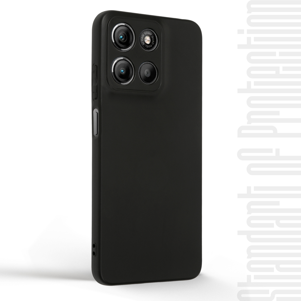 Чохол до мобільного телефона Armorstandart Matte Slim Fit Motorola G15 Camera cover Black (ARM82998) - зображення 2