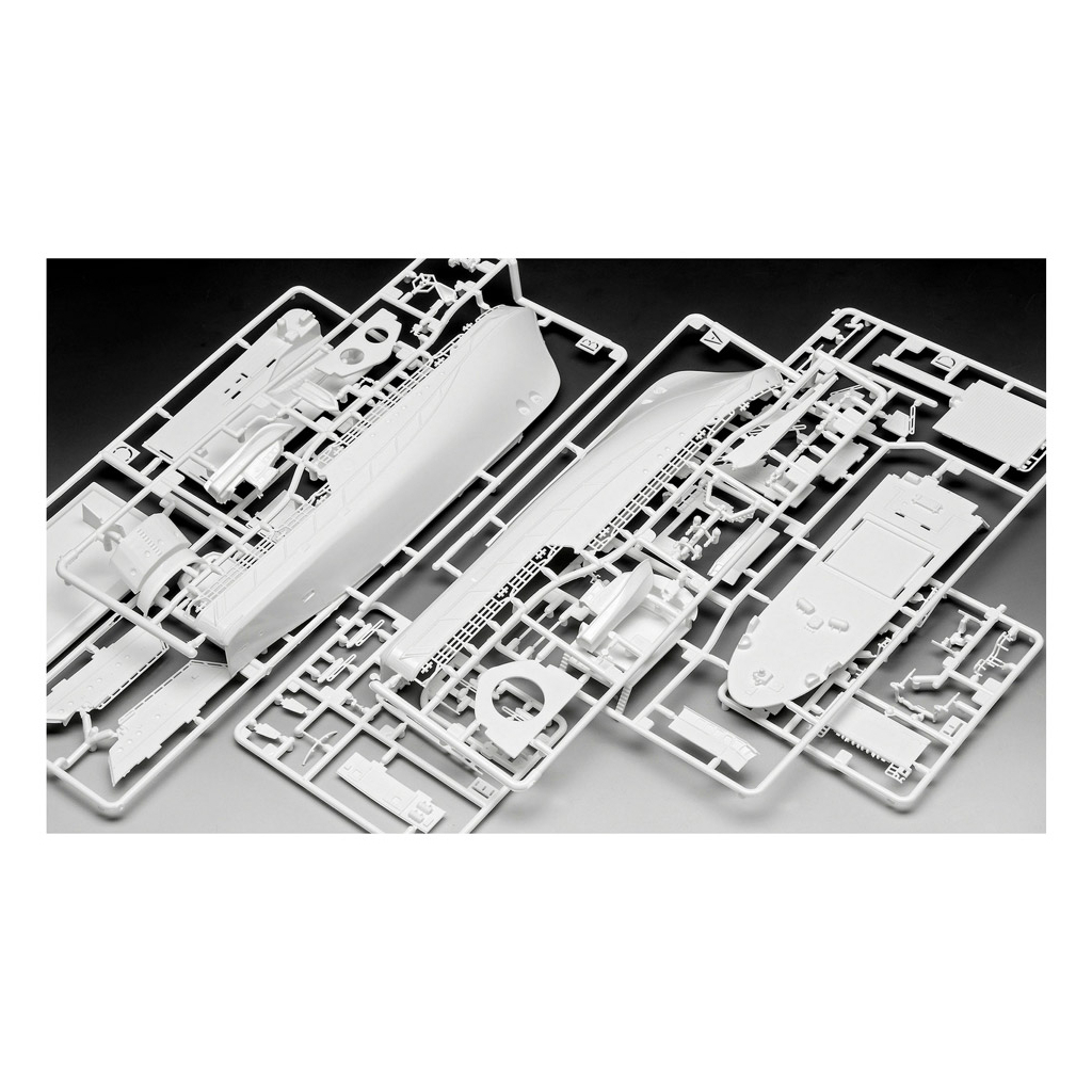 Збірна модель Revell Пошуково-рятувальне судно Hermann Marwede рівень 4 масштаб 1:200 (RVL-05812) - зображення 7