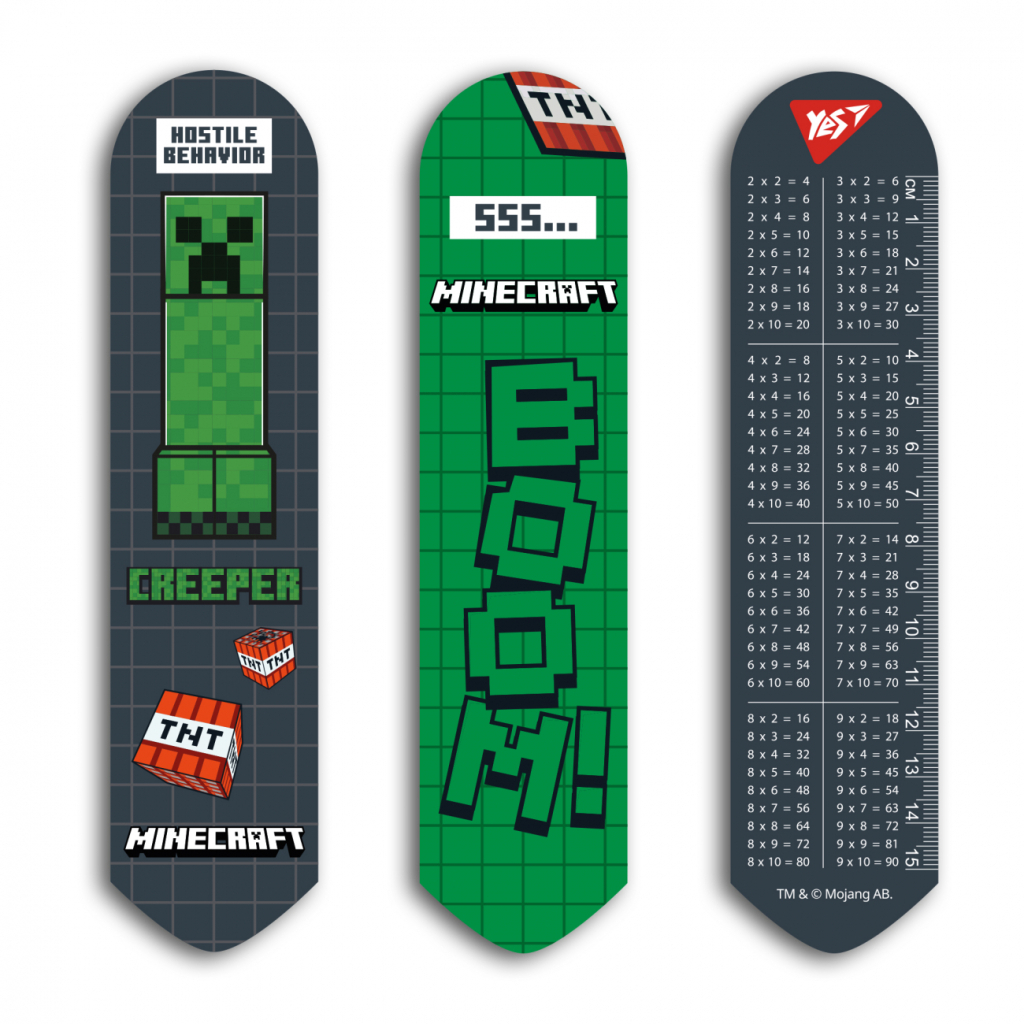 Закладки для книг Yes 2D Minecraft (708338) - зображення 1