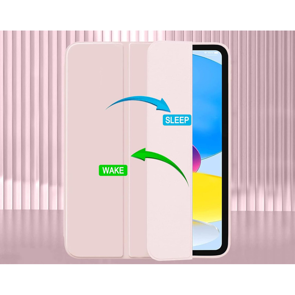Чохол до планшета BeCover Tri Fold Hard TPU Apple iPad Pro 11 2020/2021/2022 Pink (711113) - зображення 6