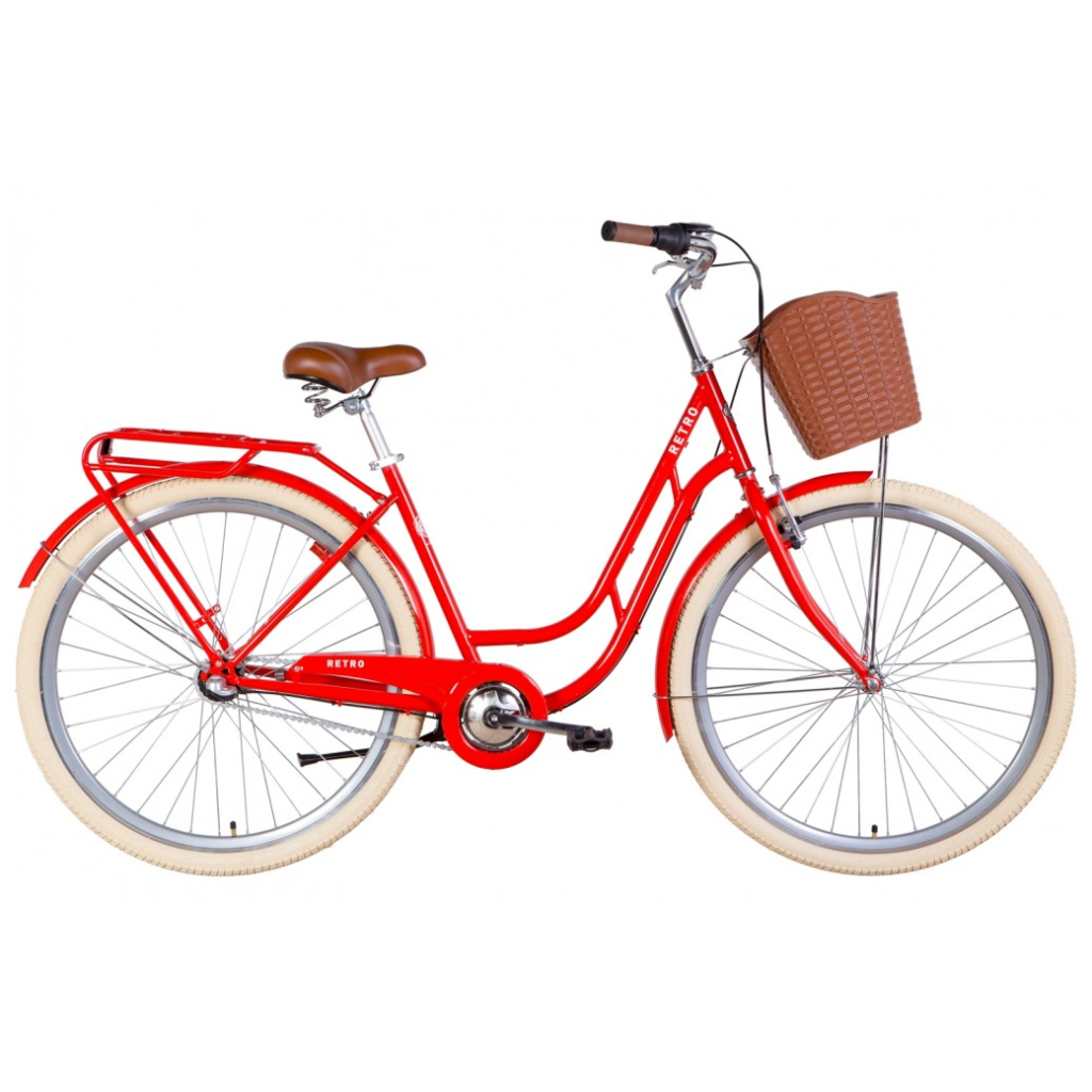 Велосипед Дорожник 28" Retro Planet рама-19" 2022 Orange (OPS-D-28-311) - зображення 1