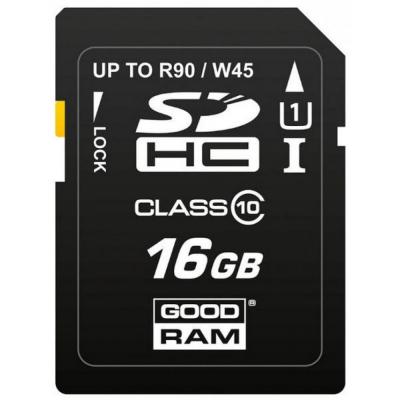 Карта пам'яті Goodram 16GB SDHC Class 10 UHS-I (SDC16GHCUHS1GRR10) - зображення 1