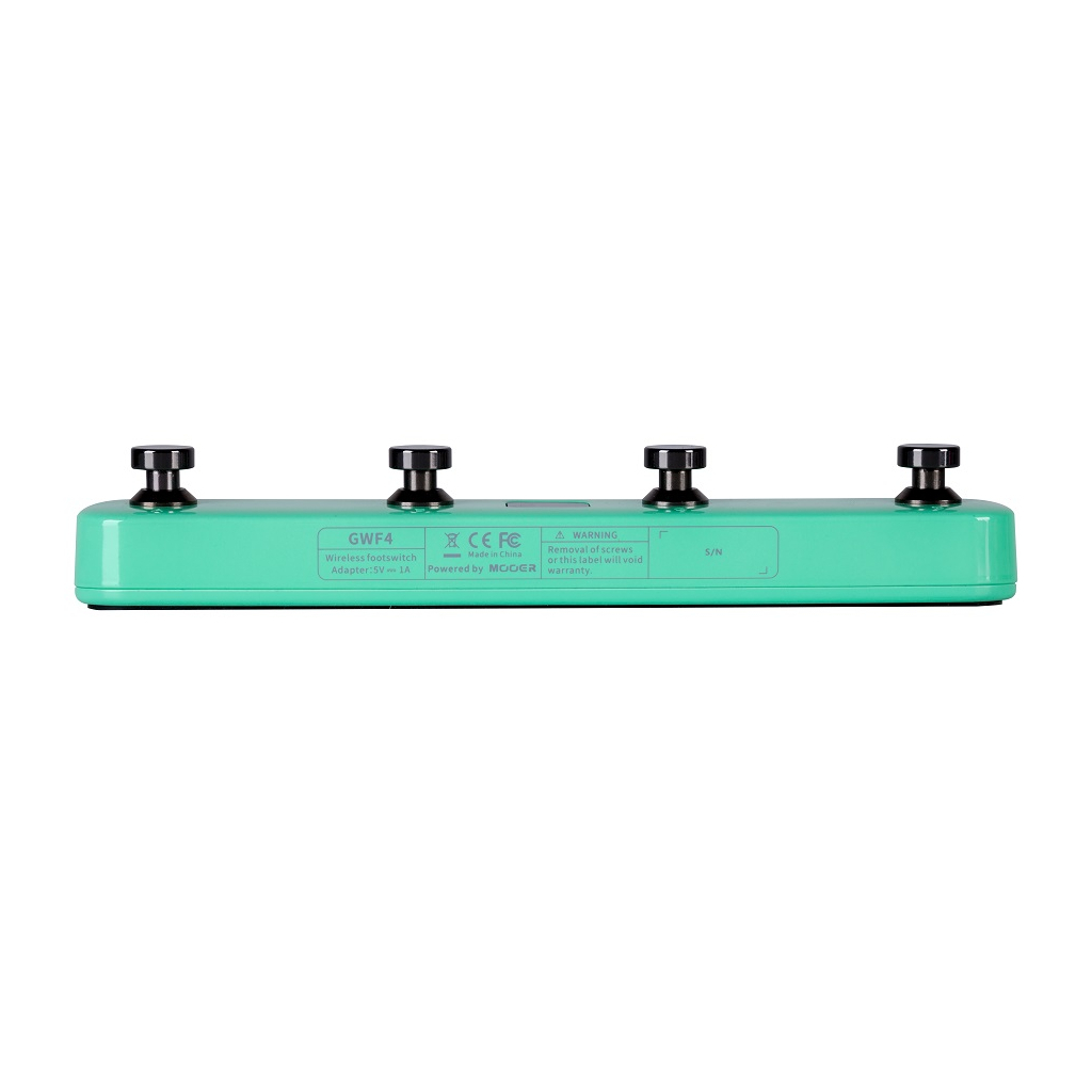 Футконтролер Mooer GWF4 Wireless Footswitch Green - зображення 5