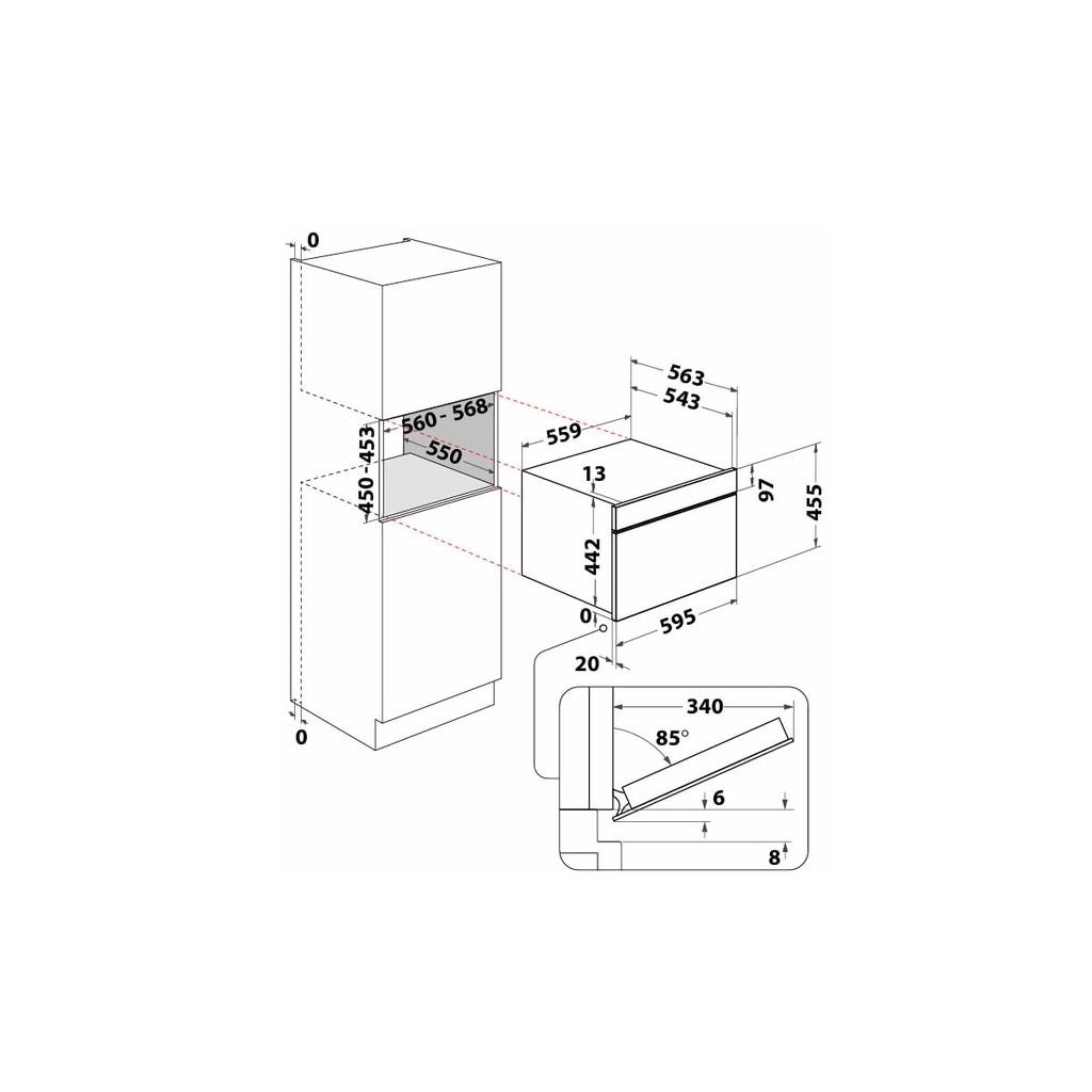 Духова шафа Whirlpool WCW9O7PHTSB - зображення 7