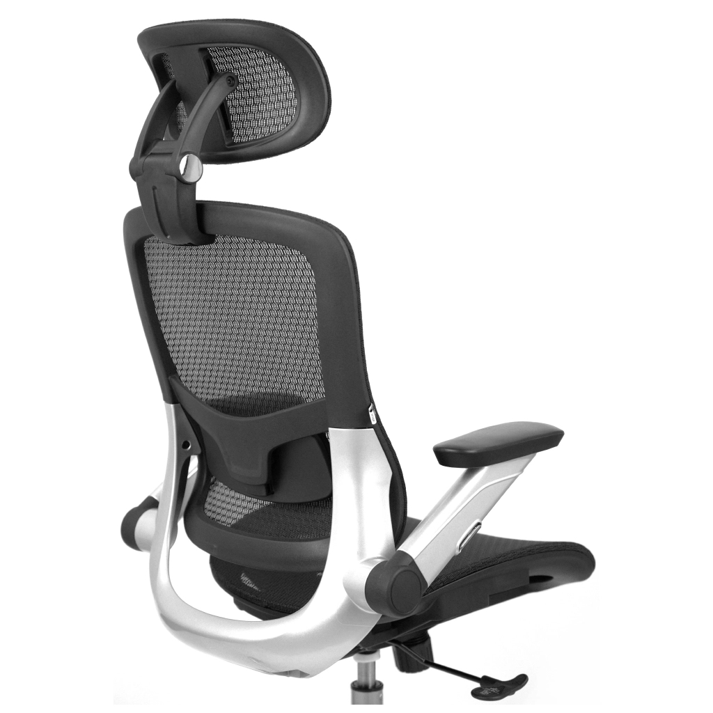 Офісне крісло Аклас Трембіта R-SR Чорний (Чорний) (00158593) - зображення 9