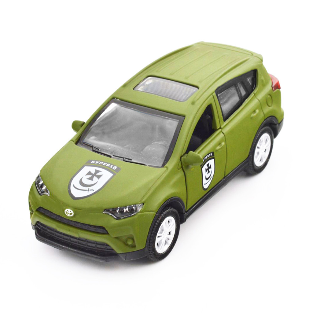 Машина TechnoDrive серії Шеврони Героїв - Toyota RAV4 - Буревій (KM6198) - зображення 1