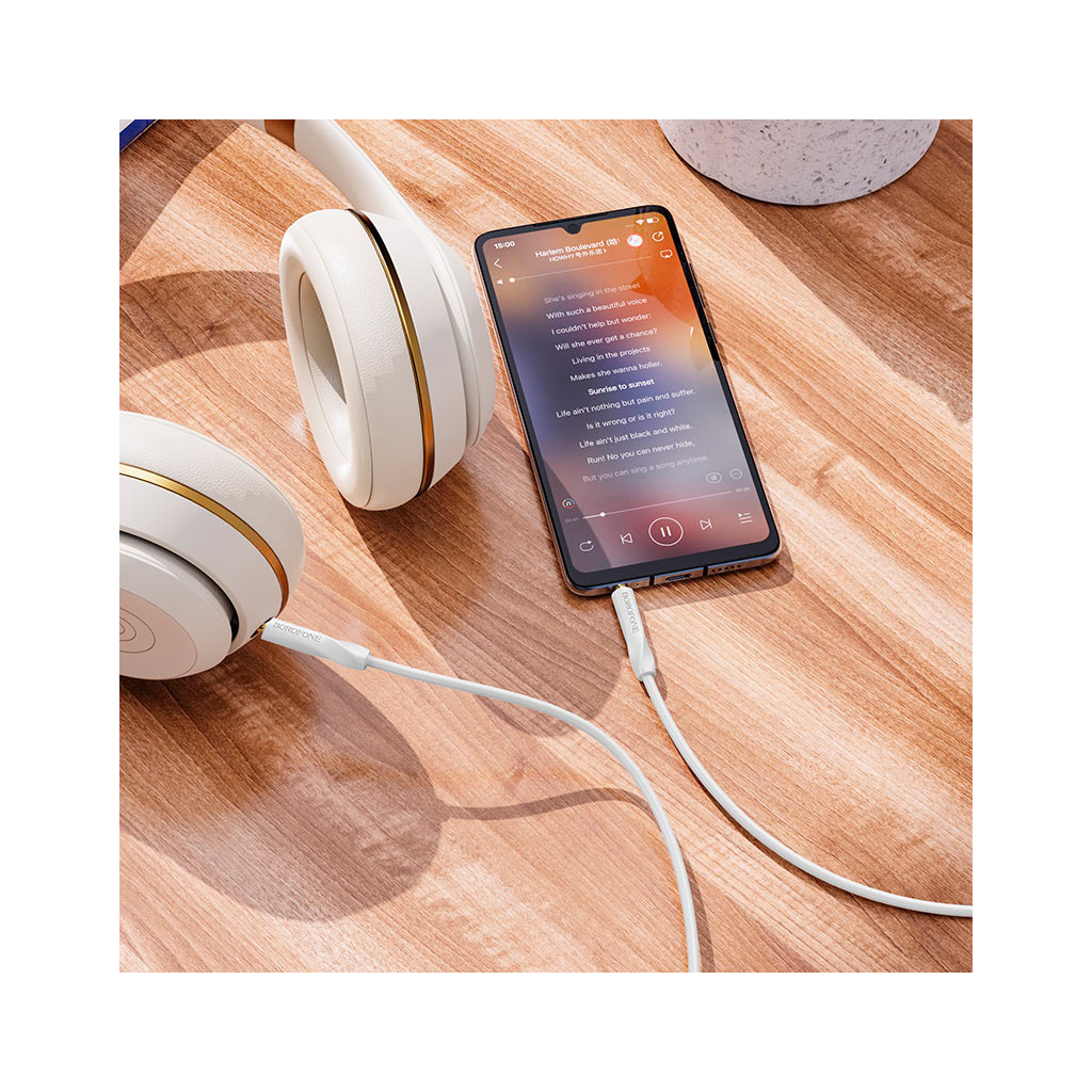 Кабель мультимедійний 3.5mm M to 3.5mm M black BOROFONE (6974443389166) - picture 6