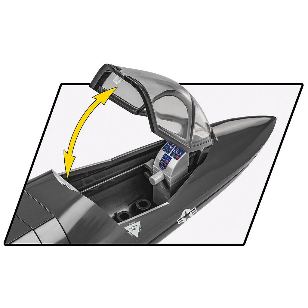 Конструктор Cobi Літак F-35B Lightning II, 480 деталей (COBI-5829) - зображення 10