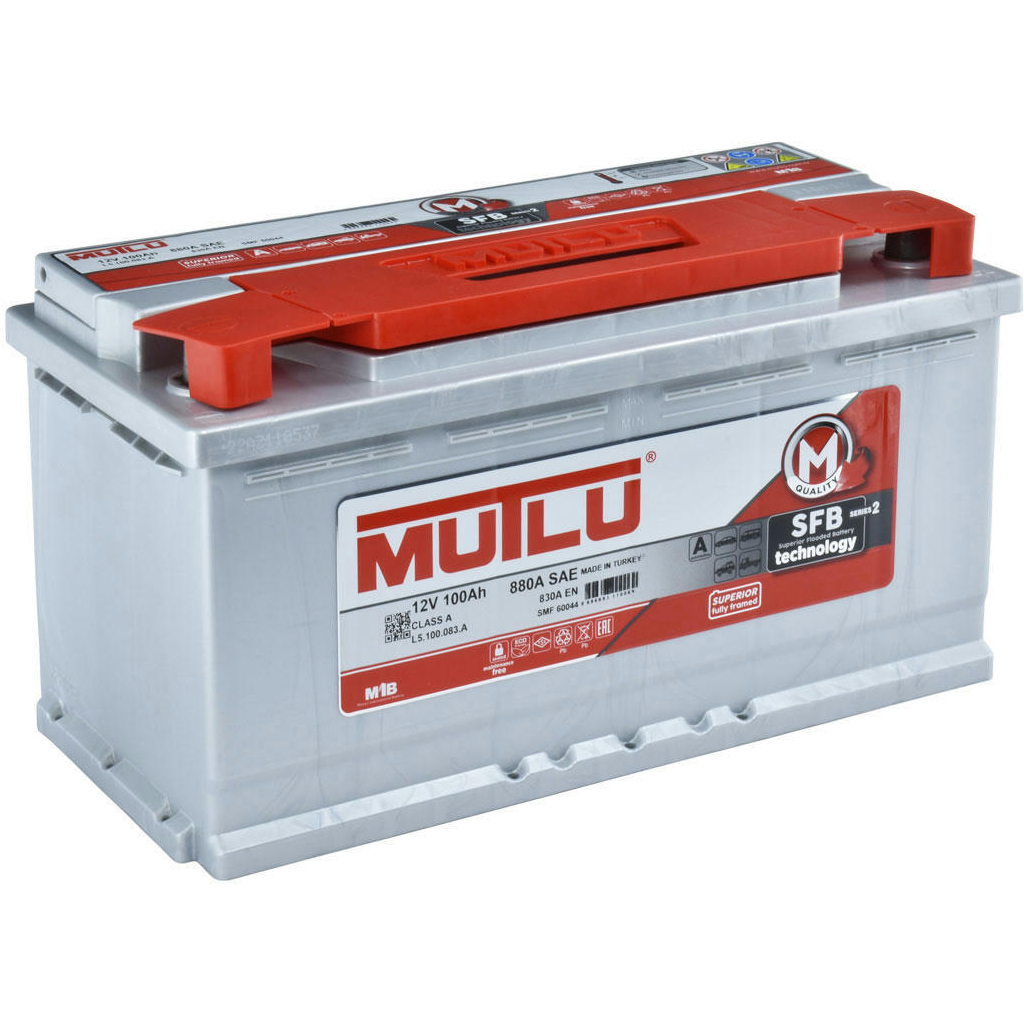Акумулятор автомобільний MUTLU 6СТ-100 (0) SFB L5.100.083.A - зображення 3