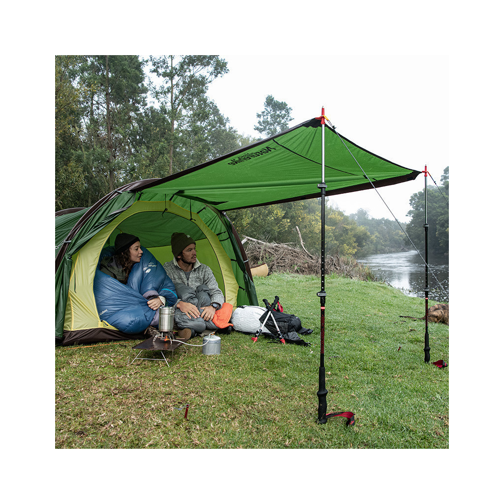 Намет Naturehike Cloud Tunnel 2 NH20ZP006 Dark Green (6927595761977) - зображення 7