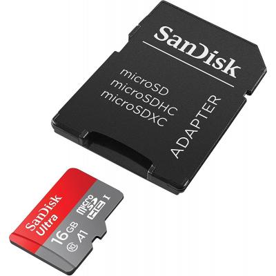 Карта пам'яті SanDisk 16GB microSDHC class 10 UHS-I A1 Ultra (SDSQUAR-016G-GN6TA) - зображення 4