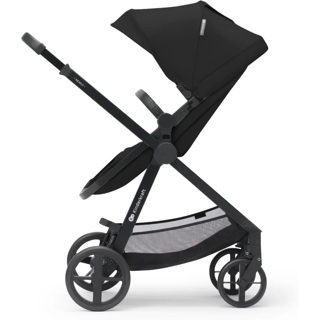 Коляска Kinderkraft 3 в 1 Newly Classic Black (KSNEWL00BLK3000) (5902533921850) - зображення 4