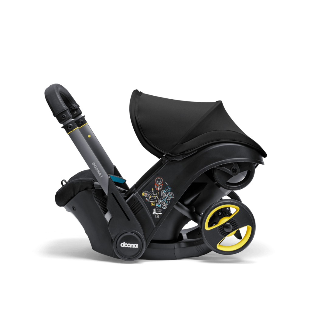 Автокрісло Doona I Infant Car Seat гр. 0+ 0-13 кг Nitro Black (SP350-20-033-015) - зображення 3