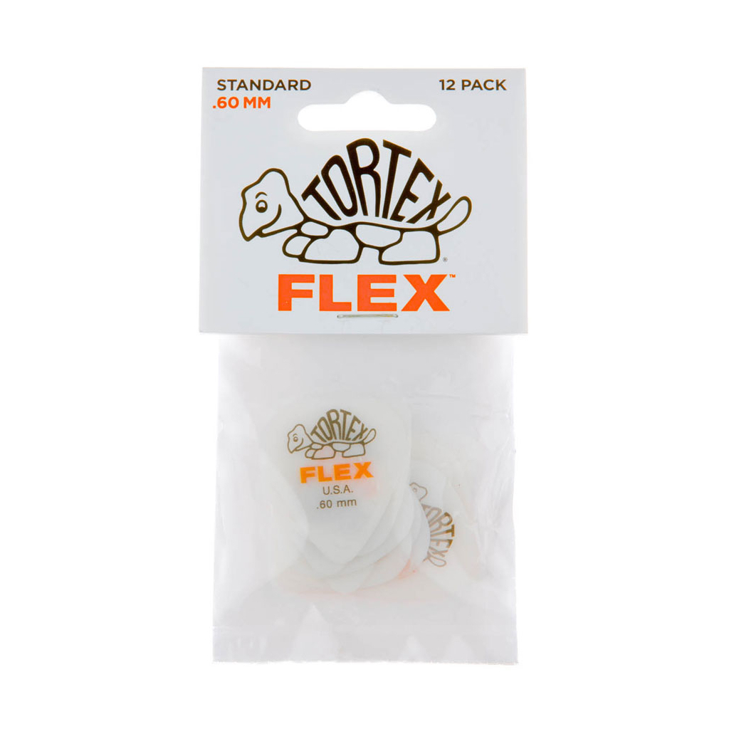 Медіатор Jim Dunlop Tortex Flex Standard Pick .60mm 12 шт. (428P.60) - зображення 2