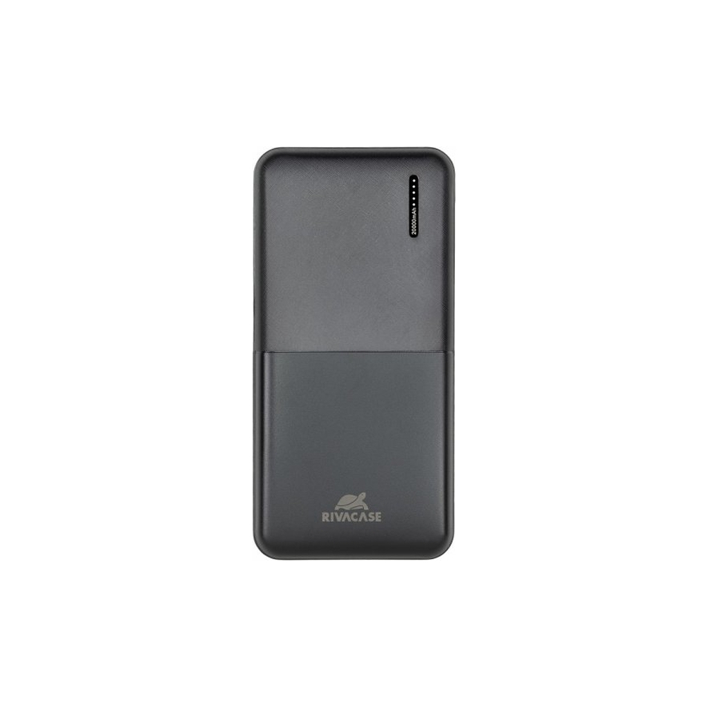 Батарея універсальна RivaCase 20000mA, PD/18W, QC/3.0/18W (RIVAPOWER VA2571 (Black)) - изображение 2