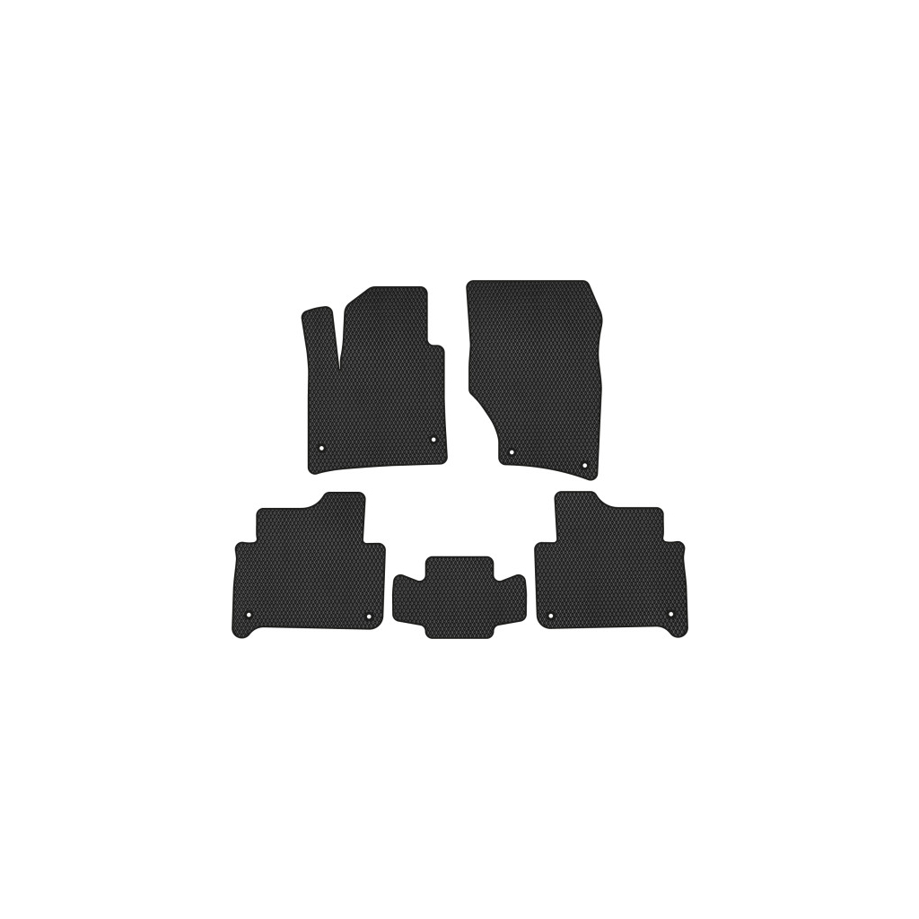 Килимок в салон EVAtech Audi Q7 (4L) 5 seats 2005-2015 1 поколінн (AU33003C5AV8RBB) - зображення 1