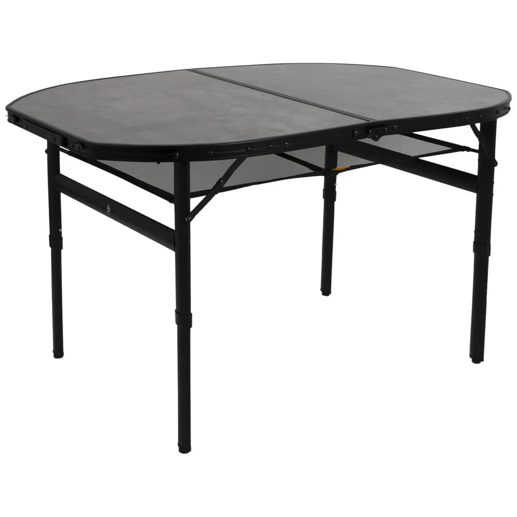Туристичний стіл Bo-Camp Northgate Oval 120x80 cm Black/Grey (1404187) - зображення 1