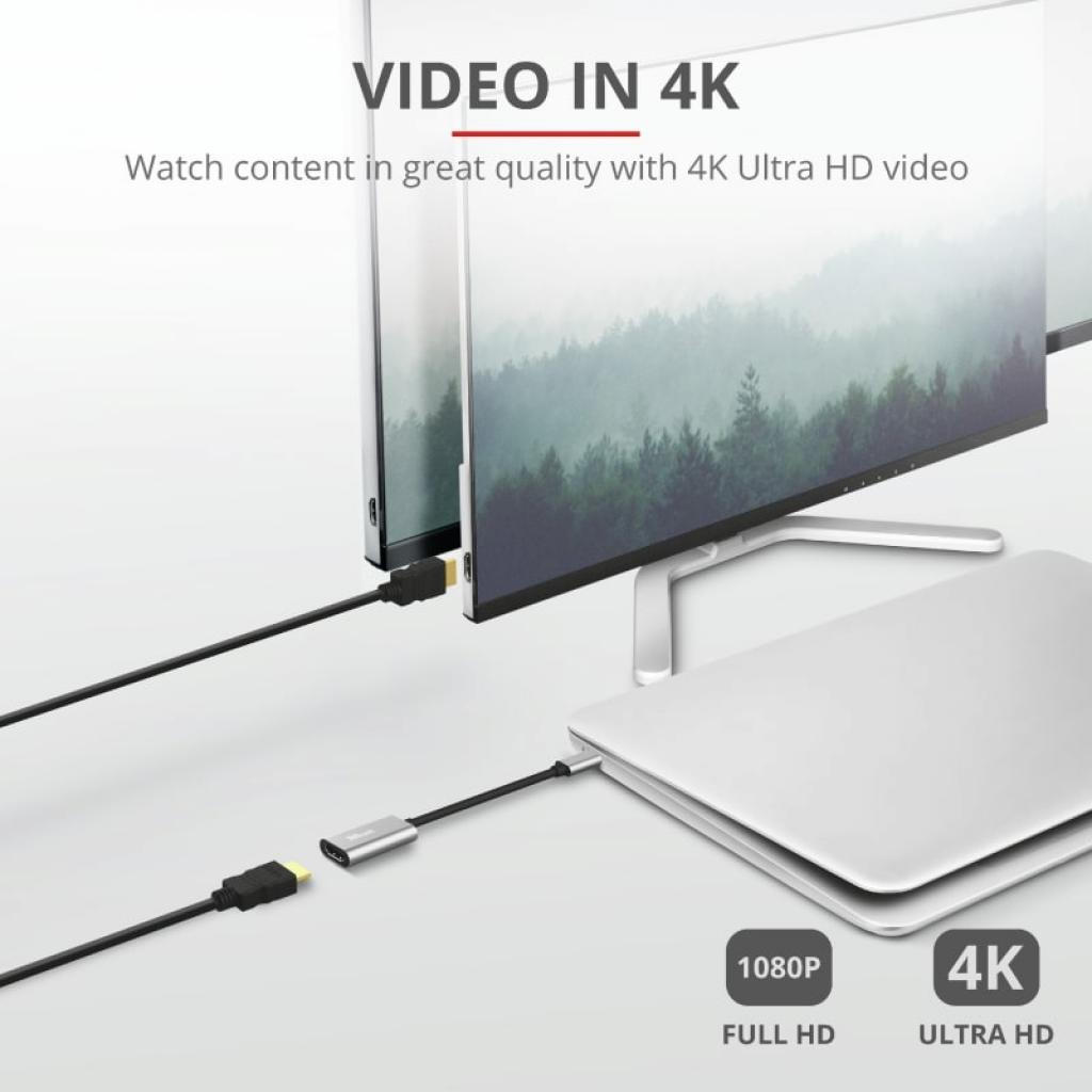 Перехідник Trust Dalyx USB-C to HDMI Adapter (23774_TRUST) - изображение 7