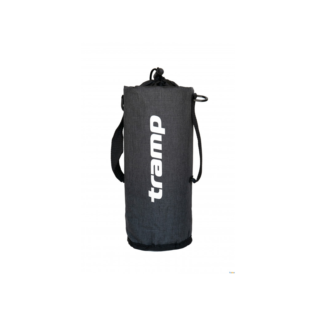 Чохол для термоса Tramp Soft Touch 1,0 л Grey (TRA-293-grey-melange) - изображение 1