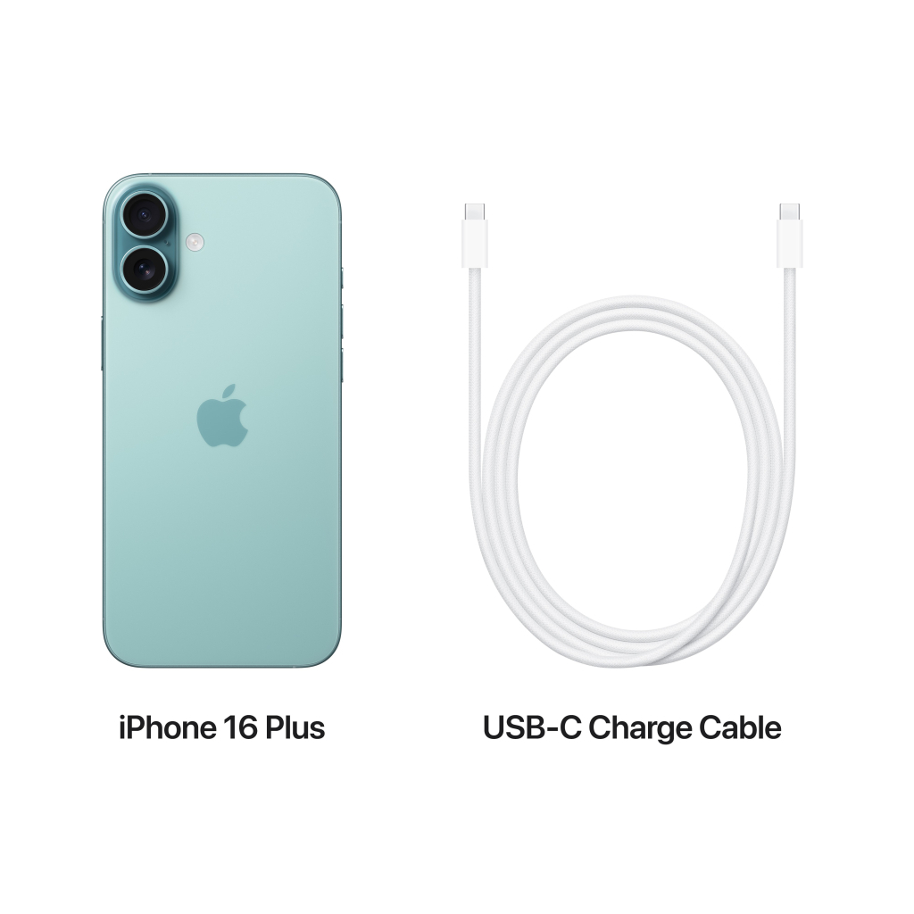 Мобільний телефон Apple iPhone 16 Plus 512GB Teal (MY2J3) - зображення 8