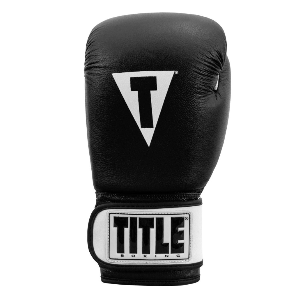 Боксерські рукавички Title Premier Leather Black/White XL 16 oz (TSBG2 X BK/WH) - зображення 6