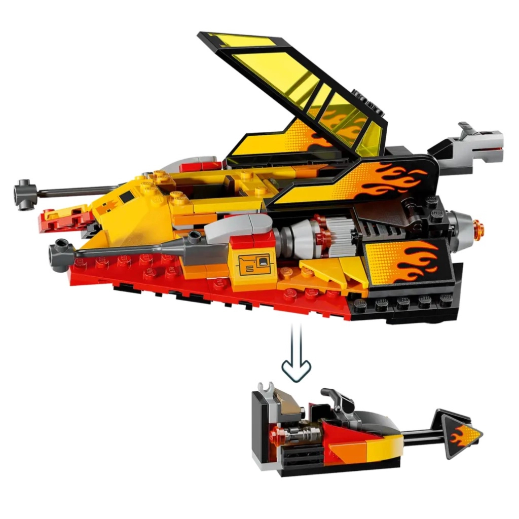 Конструктор LEGO Star Wars The Force Burner Сніговий винищувач (75414) - зображення 5