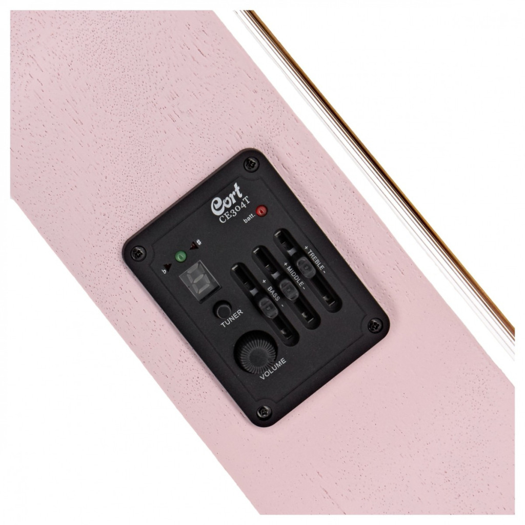 Гітара електроакустична Cort Jade Classic Pastel Pink Open Pore - зображення 5