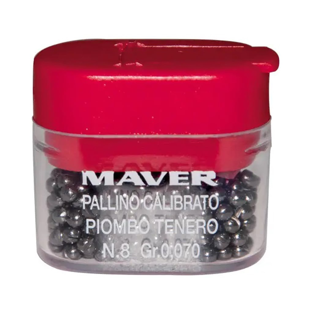 Грузило Maver набір Pallini Supercalibrati Teneri 5/0 (0.705g) (1300.36.11) - зображення 1