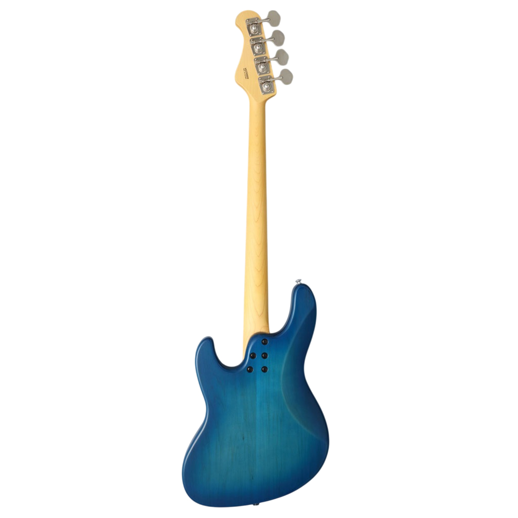 Бас-гітара FGN Mightty Jazz Boundary Series Transparent Blue Sunburst (BMJ2-R/TBS) - зображення 2