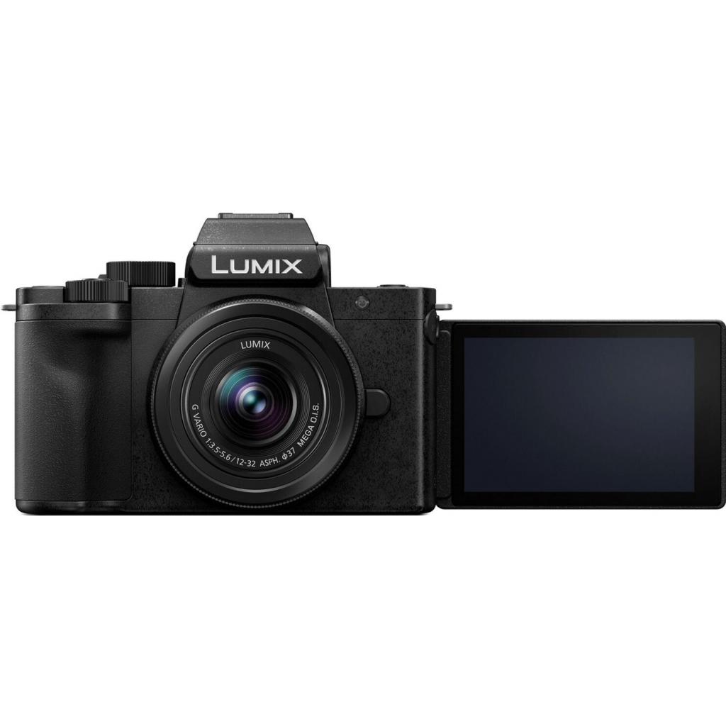 Цифровий фотоапарат Panasonic DC-G100 Kit 12-32mm Black + ручка штатив (DC-G100VEE-K) - зображення 5