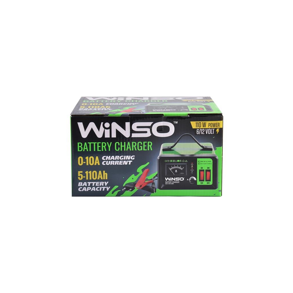 Зарядний пристрій для автомобільного акумулятора WINSO 139300 - зображення 4