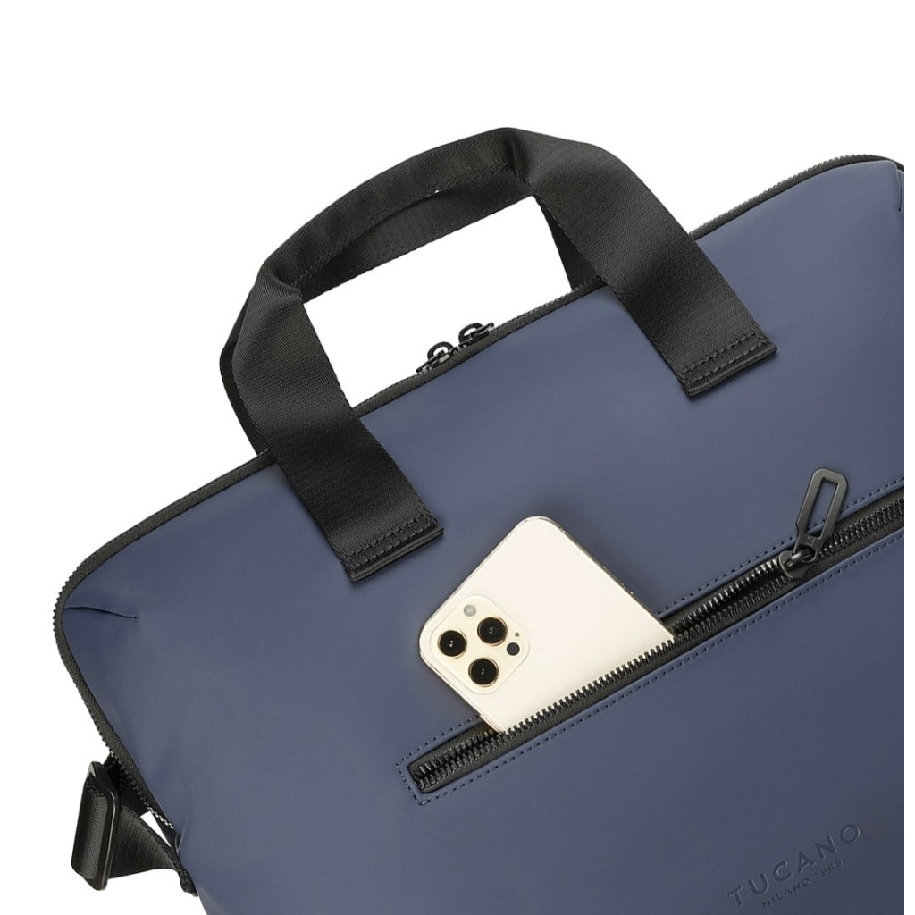 Сумка для ноутбука Tucano 15.6" Gommo blue (BGOM15-B) - зображення 4