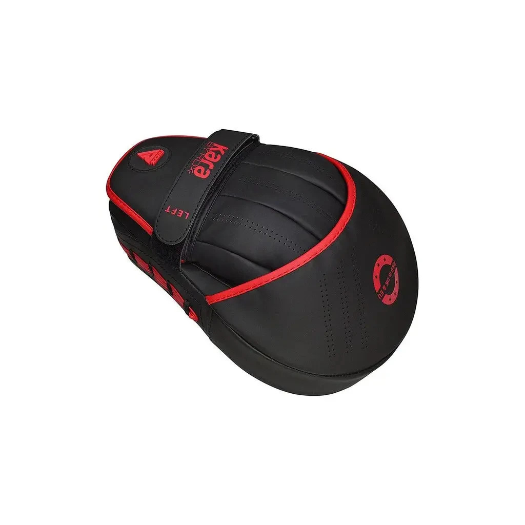 Лапи боксерські RDX F6 Kara Matte Red (FPR-F6MR) - зображення 4